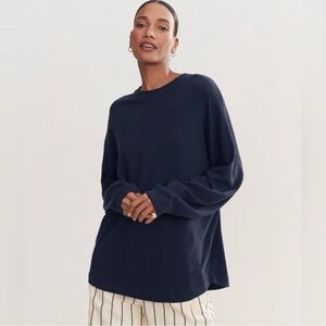 New Jenni Kayne Boyfriend Long sleeve Tee